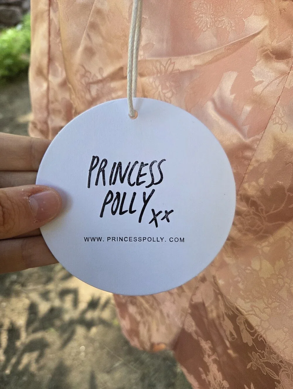 Princess Polly NWT Satin Pink‎ Romper Size 10